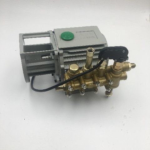 自动启停黑猫3h80清洗机配件家用泵头220V高压力水泵洗车机泵总成