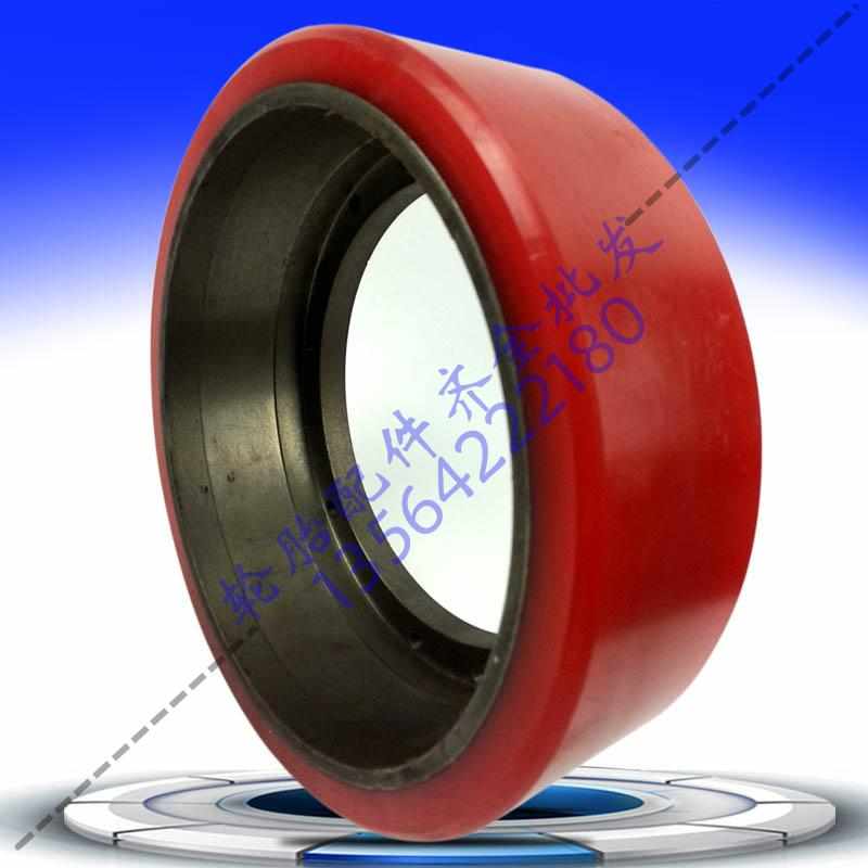 电动叉车轮无锡大隆威士搬运车驱动轮260GX80主动轮260*90前后轮