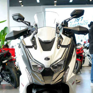 射灯支架 适用于光阳赛艇 S350改装 3n50 车头后视镜射灯架配件