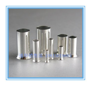 紫铜50只 端头线鼻子 管型裸端头EN185 32喇叭管冷压接线端子欧M式