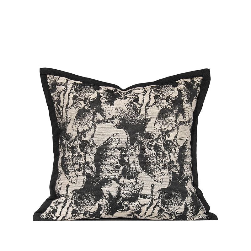 MOOYA勃艮第之旅法式覆古抱枕/高级红色靠枕垫套U客厅沙发轻奢拼