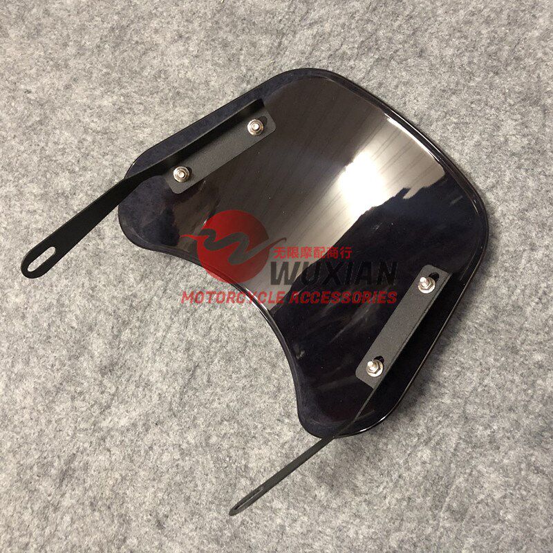 CB400/750/CB110q0/EX/RS/CB1300改装摩托车复古小风挡前挡风玻璃