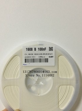 Free Shippging 4000PCS 0603 104k 100nf 0.1uf 10% X7R 50V chi