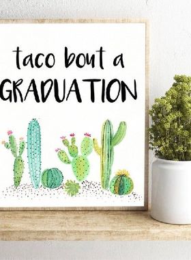 极速Graduation Partyq Decoration bout class of 2019 Canvas