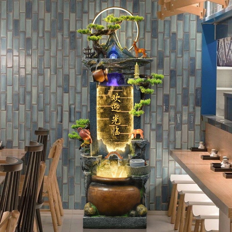 假山流水喷泉客厅循环水招财风水轮办公室鱼缸R造景装饰品落地摆,商业/办公家具,喷泉,淘宝优惠券,粉丝福利购,淘宝优惠卷
