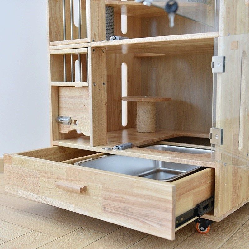 猫笼子实木不占地带厕所一体式猫C别墅家用猫柜小户型定制猫窝屋,宠物/宠物食品及用品,猫笼子/猫别墅,淘宝优惠券,粉丝福利购,淘宝优惠卷