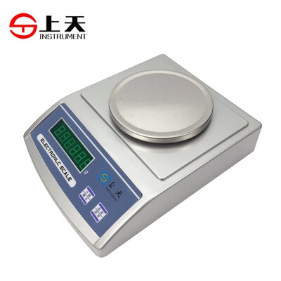 上海上天YP20001电子天s平2000g0.1g十分之一天平称重纺织克重秤