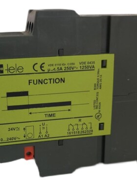 Tele D12DA D1k2 DA VDE0435 5A 250V time Relay-Distressed