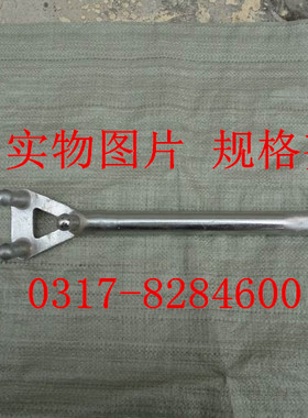 防滑镀铬阀门扳手Y型阀门扳手A三爪镀铬阀门扳手3DF-650mm