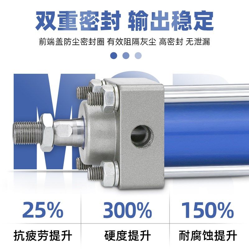 MOB轻型油压气缸MOBR/MOB6q3X50X100X150X200X250X300X350X400X50