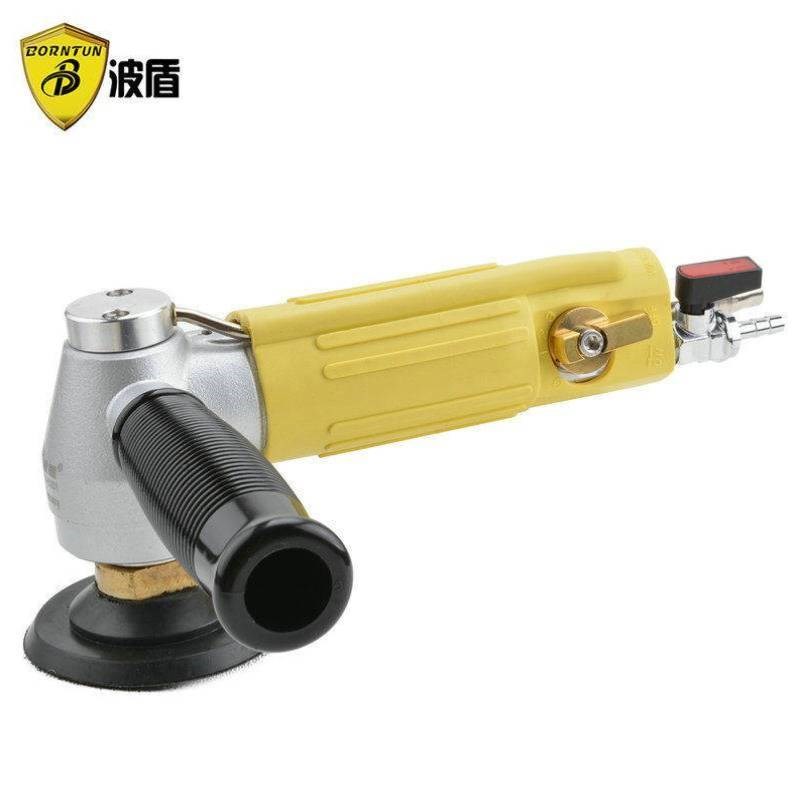 波盾工业型注水h式气动水磨机风动石材磨光机水磨机气动磨石机-0