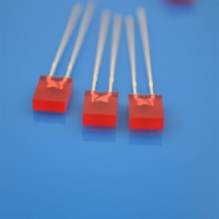 90led发光二极管 LED灯珠 0.06wY257红发 7mm直插式 可定制