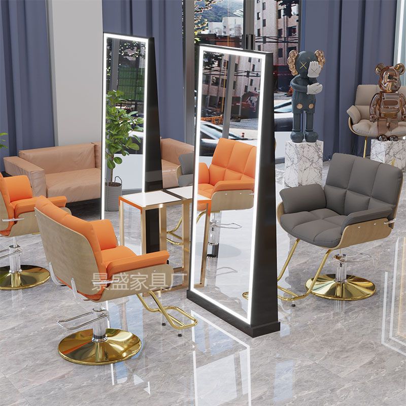 美发椅子网e红椅美发店理发店发廊时尚专用美发椅剪发椅理发椅升