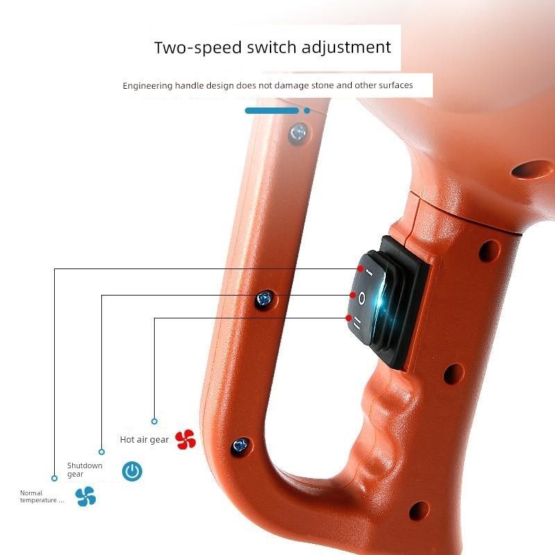 石材专用高温风暴枪,加热和干燥吹风机B,工业大功率强力吹水和雪,五金/工具,热风枪,淘宝优惠券,粉丝福利购,淘宝优惠卷