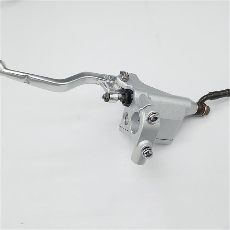 华阳T4T6越野摩托车前碟刹海陵MX6G前刹车上泵下泵油管碟刹泵总成