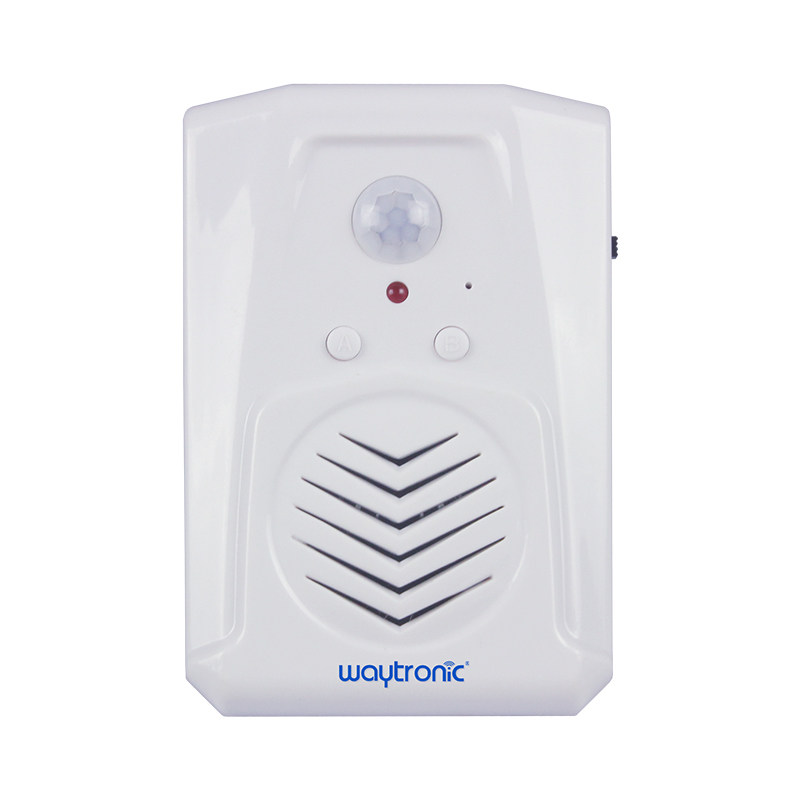 一键喊话c现场可录音红外线语音提示店铺进门门铃迎宾器感应器报