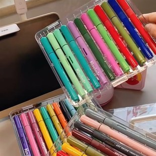 卡西米尔丙烯g马克笔套装无毒儿童也能用丙烯马克笔测评不错绘画