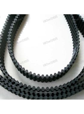 定制 HTD 双面齿 DA8M 3008 37F6齿 橡胶 同步带 圆弧齿 传动带