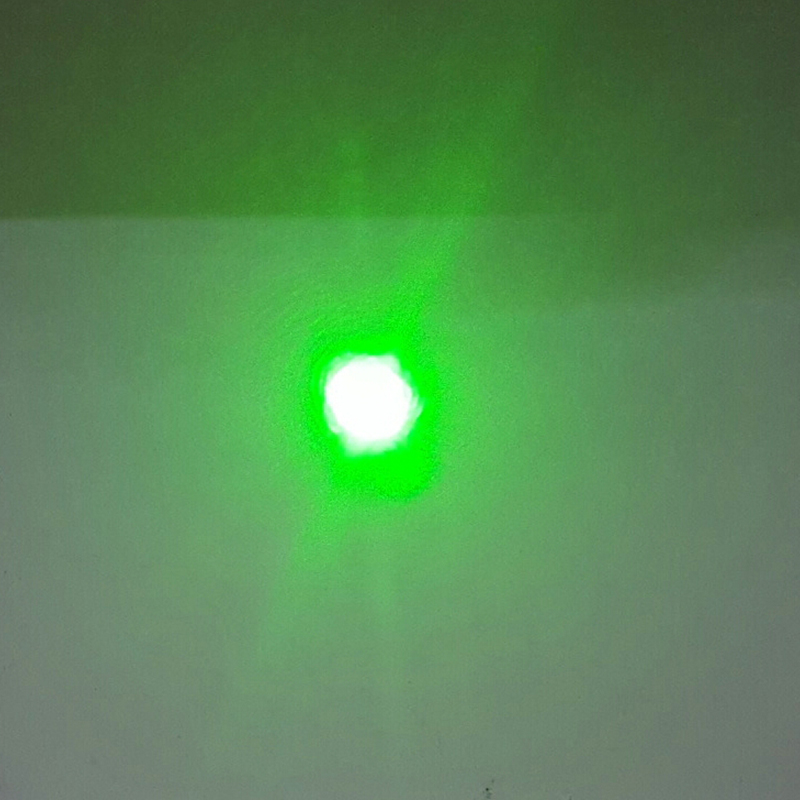 调频控制520nm30mW绿光点激光器模组绿色镭射指示TTTL控制PWM驱动