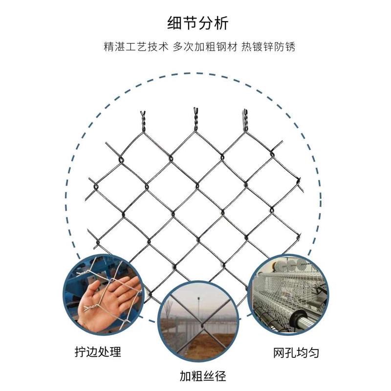 网热镀锌笼户外防锈圈p地勾花狗围栏养殖栅栏网不锈钢钢丝网牛羊