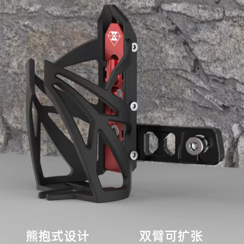 适用九/号电动车V30C/VZmix水壶架改装配N件饮料瓶放置支架水杯架