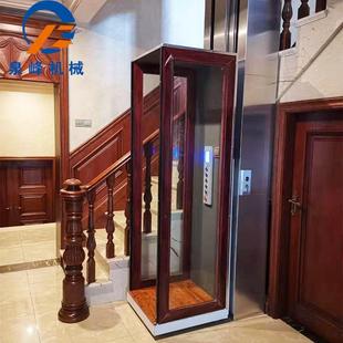 阁楼小型电梯 家用电梯室内别墅简易液压升降机二三层复式