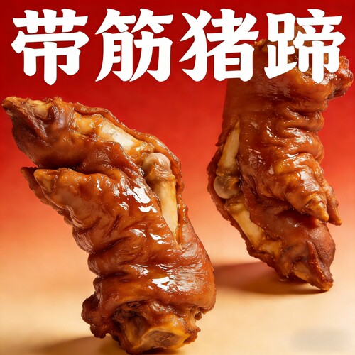 鲁大厨带筋猪蹄熟食即食现做现发