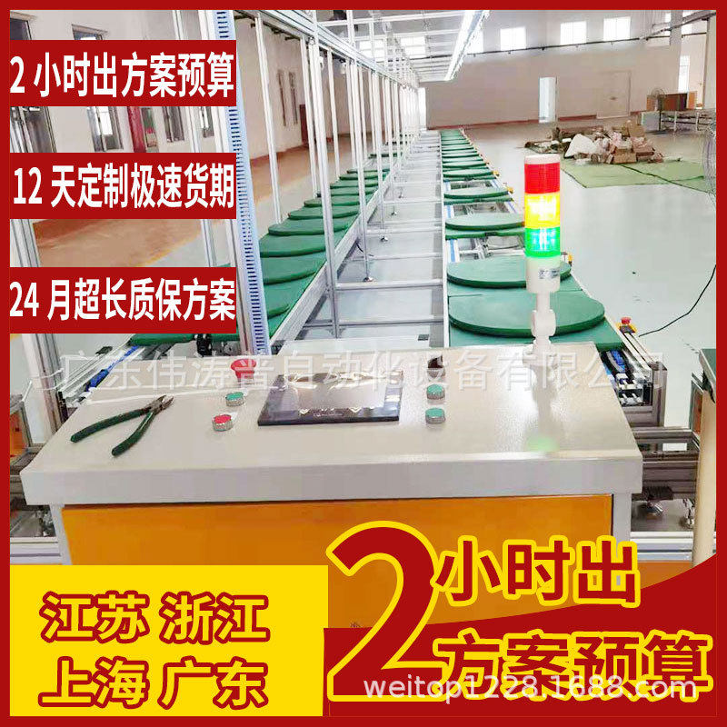 供应机架式计算器生产线 水平循环组装线 嵌入式服务器装配线定作