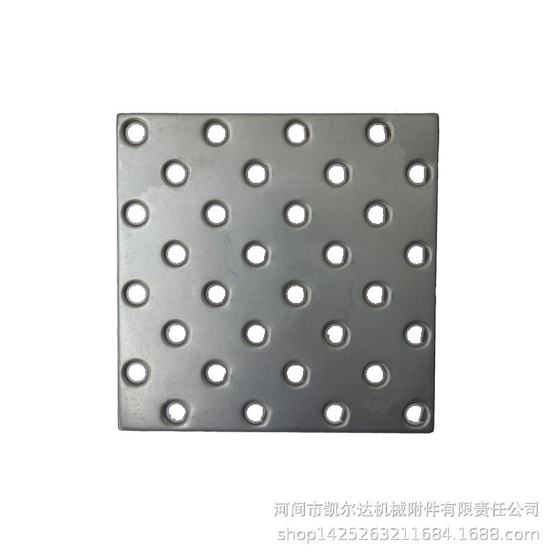 工厂耐重压地面金属地坪工业铁地板钢制车间不锈钢砖
