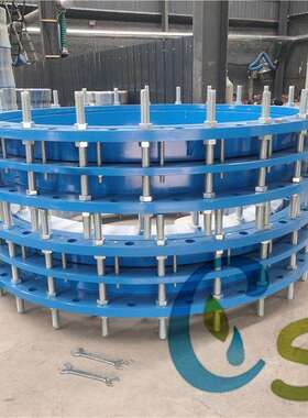 烤漆出口用可拆卸接头C2F型球墨铸铁传力接头传力式伸缩节