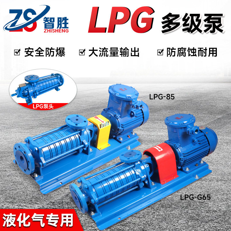 智胜 LPG液化石油气站卸液泵 65/85  加气站多级离心泵加气机配件
