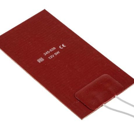 欧时电子 RS PRO硅橡胶加热板,5 W, 12 V直流,+300°C峰值245-528