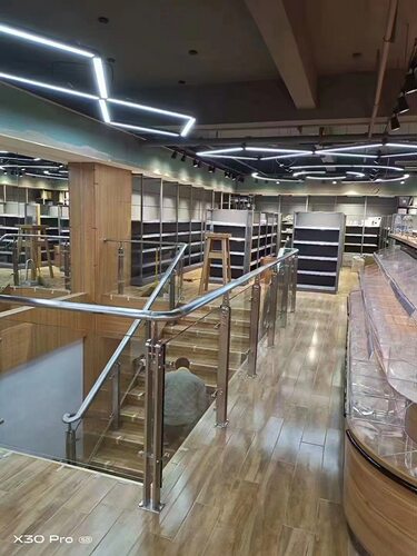 厂家直销不锈钢工程护栏，不锈钢立柱双主板不锈钢护栏