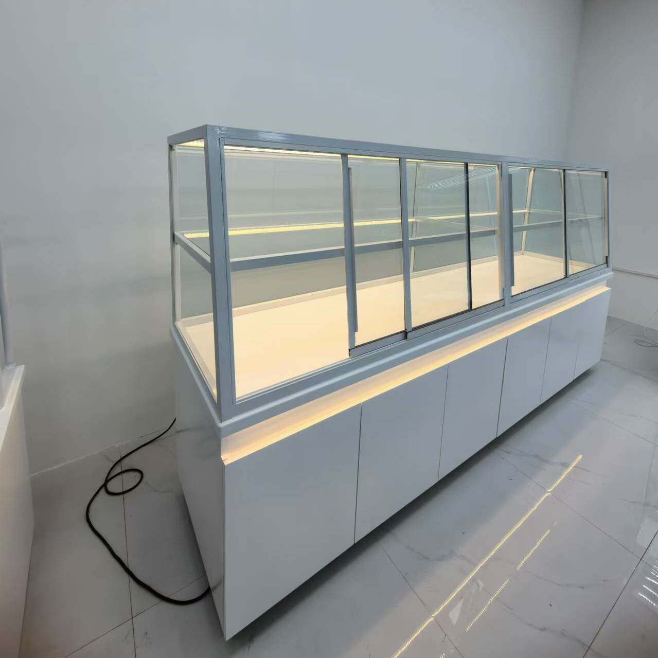 面包柜展示柜烘焙店蛋糕中岛柜商用玻璃收银台小型面包店边柜其他