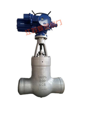 Z960Y硬密封电动闸阀 Z962Y-P54 170V铬钼钢高温高压电动对焊闸阀