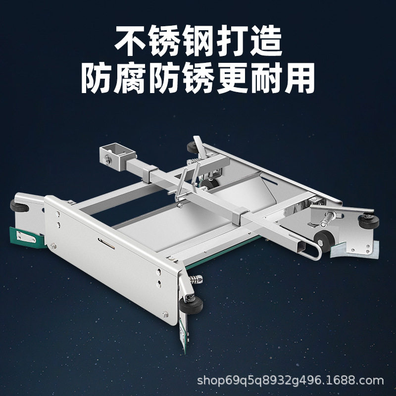 不锈钢猪场羊清粪机设备粪便用刮粪板养殖场刮粪机清粪全自动电动