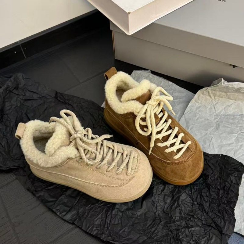 雪地靴女勃肯鞋保暖大棉鞋