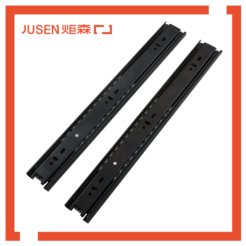 jusen三节轨炬森滚珠轨道