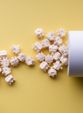 【XLLAB x HMX】黄油段落静音轴 0肉感 类HP 沙沙轻音轴 Butter