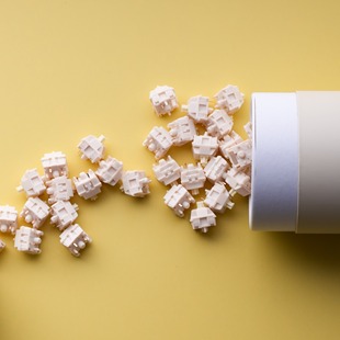 【XLLAB x HMX】黄油段落静音轴 0肉感 类HP 沙沙轻音轴 Butter