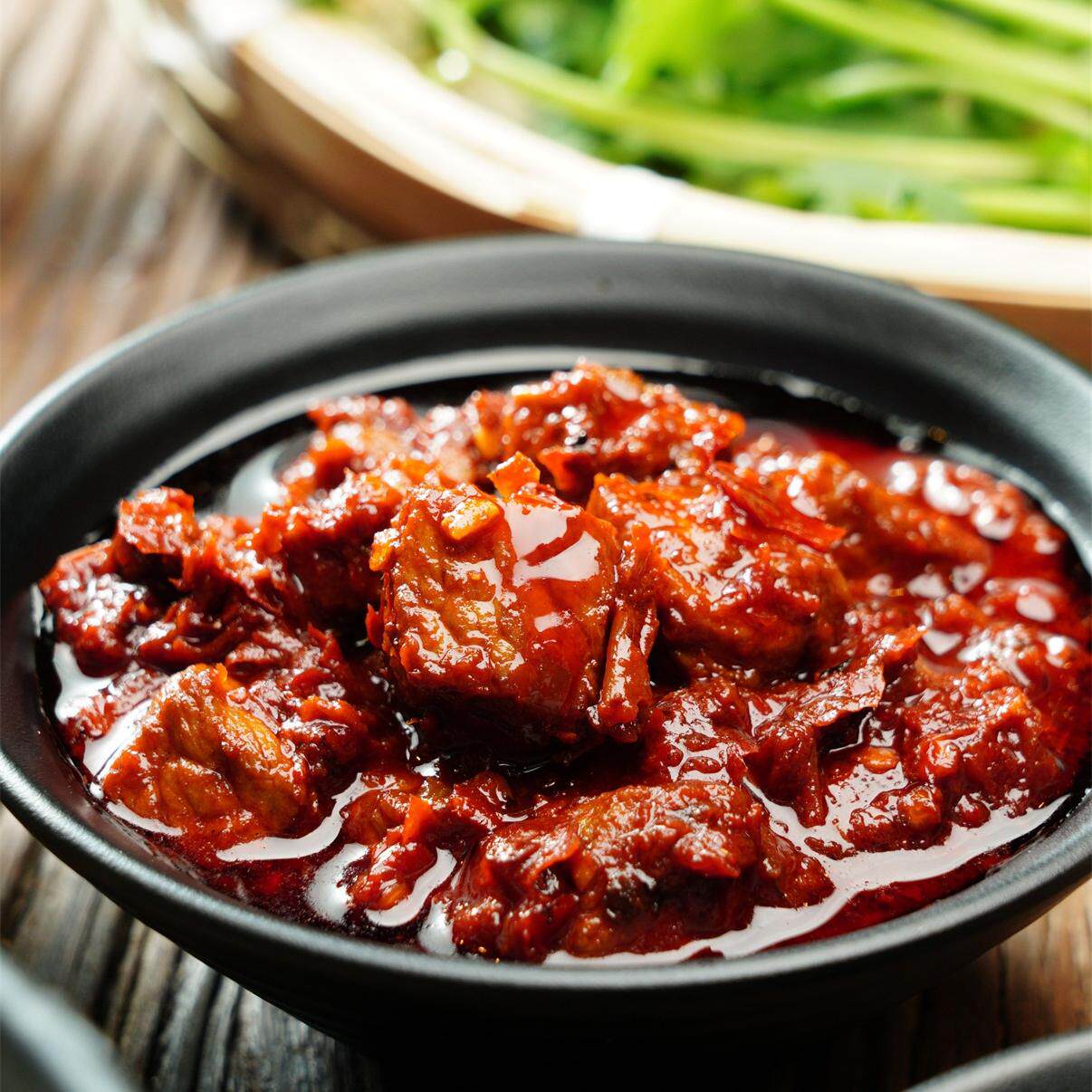 吴佳鸡肉酱牛肉酱1公斤大包装线下门店同款吴佳肉酱不辣吴佳肉酱