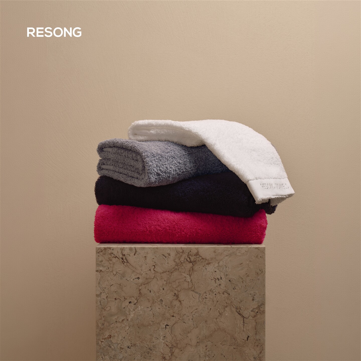 RESONG日诵纯棉速干吸水浴巾面巾