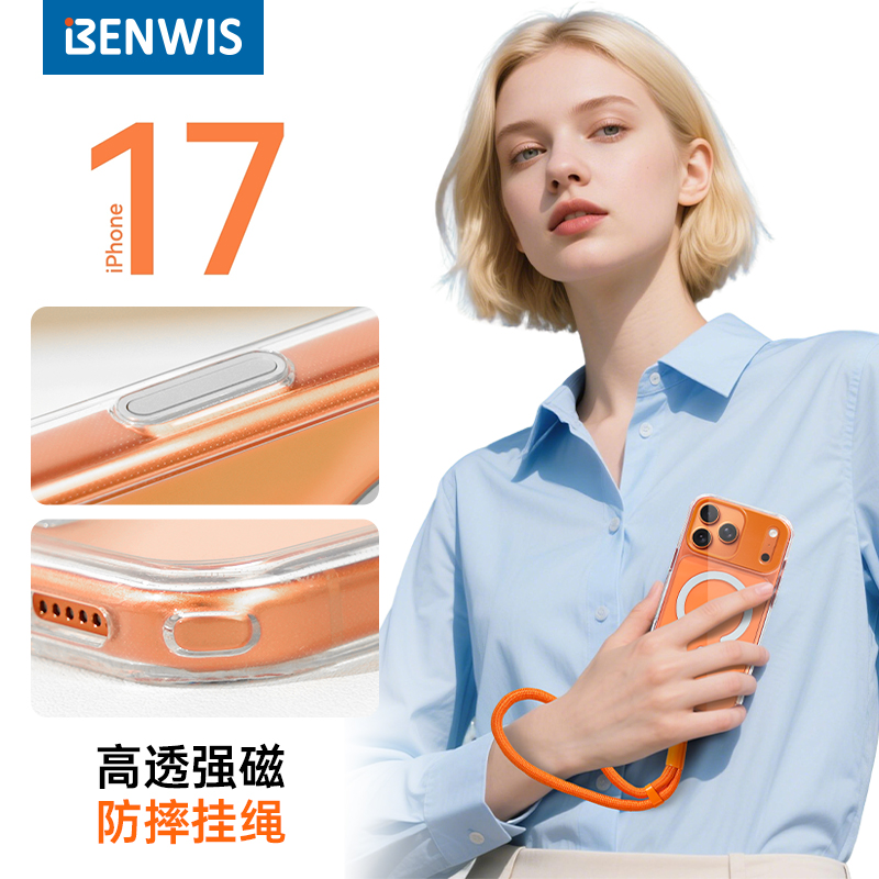 适用于iphone17ProMax透明壳