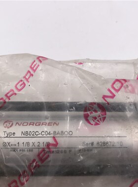 NORGbREN诺冠NB02C-C04-BABOO气缸 实拍