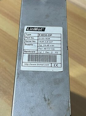 LinMot驱动器 E40y30-DP 实物拍摄,功能正常。