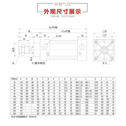 SNS神驰标准气g缸SC80X25 50 175 00 125 150  175200-S型
