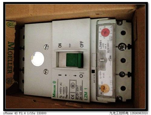 代理金钟穆勒MOELLER塑壳断路器LZMB1-A63 A80 A100 A125. A160