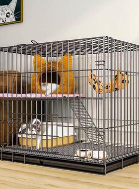 猫笼子室内不占地家用猫窝宠物专用大空间别墅结实可折叠猫屋超大