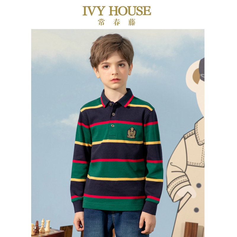 ivyhouse常春藤童装POLO衫英伦