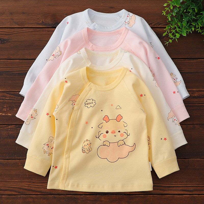 婴儿春秋纯棉衣服龙宝宝单件上衣男女小宝宝长袖睡衣A类全背新品,童装/婴儿装/亲子装,保暖上装,淘宝优惠券,粉丝福利购,淘宝优惠卷